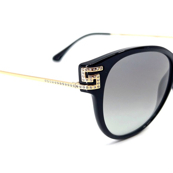 Versace Black and Gold Sunglasses - Picture 9 of 12